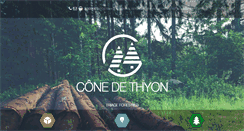 Desktop Screenshot of conedethyon.ch