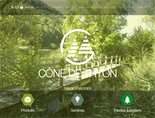 Tablet Screenshot of conedethyon.ch